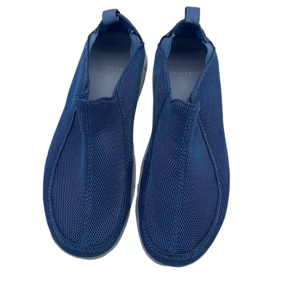 Lands' End Blue Mesh Breathable Slip-On Shoes Women's Size 10 - Picture 2 of 7